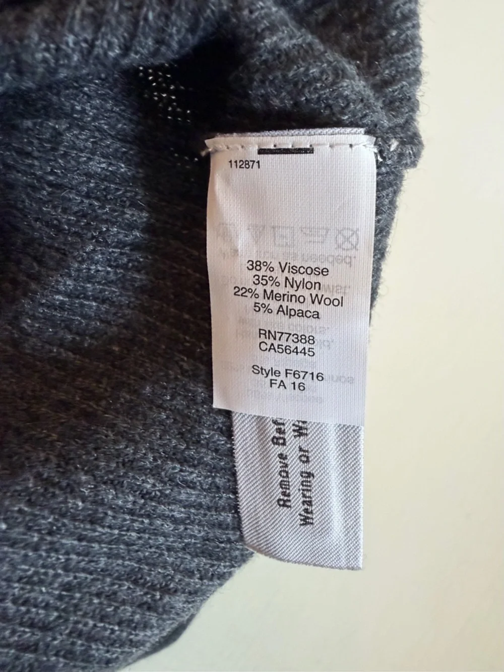NWT Madewell Rowhouse Sweater Skirt - Picture 8 of 10